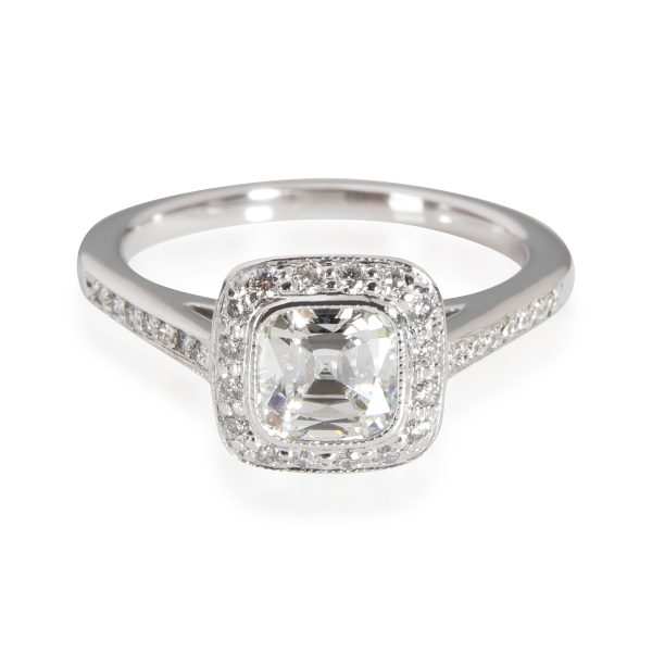 Tiffany Co Legacy Diamond Engagement Ring in Platinum H VVS1 098 CTW Tiffany Co Legacy Diamond Engagement Ring in Platinum H VVS1 098 CTW