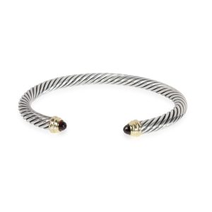 David Yurman Cable Garnet Bangle in 14K Yellow GoldSterling Silver Gucci Shoulder Bag Jackie 1961 GG Small Handbag