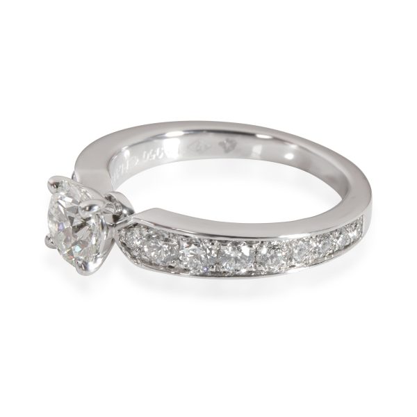 Chaumet Chaumet Plume Diamond Engagement Ring in Platinum G VVS2 12 CTW