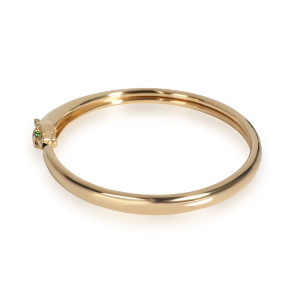 111529 sv Cartier Panthere Bangle in 18K Yellow Gold