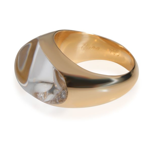 Cartier Cartier Myst Diamond Crystal Dome Ring in 18K Yellow Gold 100 ctw