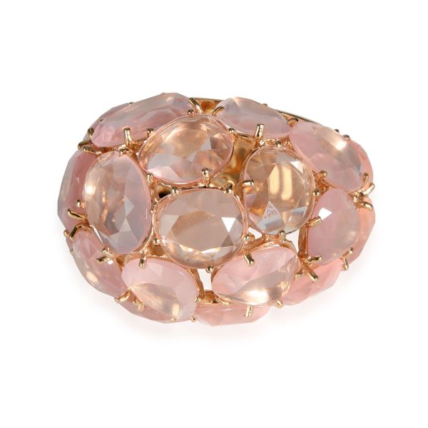 Pomellato Pomellato Capri Rose Quartz Ring in 18K Rose Gold