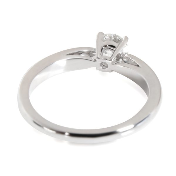 111582 bv 9a323ae0 e8fd 44c7 9f80 770578138f9e Van Cleef Arpels Diamond Engagement Ring in Platinum E F VVS2 04 CTW