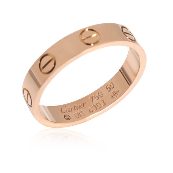 Cartier Cartier Love Wedding Band in 18K Pink Gold