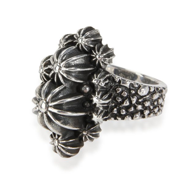 Silver Fashion Ring King Baby Cacti Cluster Ring in Sterling Silver