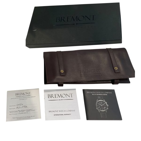 111679 box Bremont Pilot ALT1 PBK Mens Watch in Stainless Steel