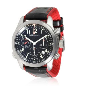 Bremont Pilot ALT1 PBK Mens Watch in Stainless Steel Cart