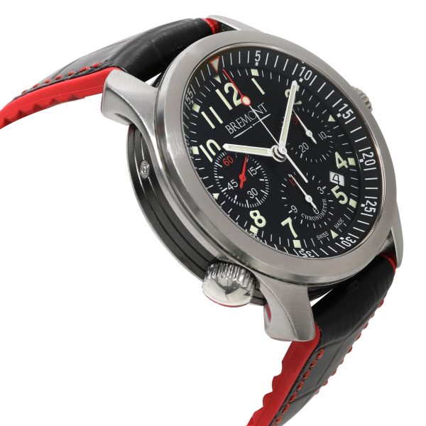 111679 rv Bremont Pilot ALT1 PBK Mens Watch in Stainless Steel