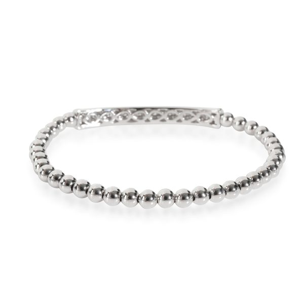 111707 bv a163bd24 9f61 4247 b9f5 8c31144ca6c8 Pave Stretchy Diamond Bead Bracelet in 14K White Gold 116 CTW