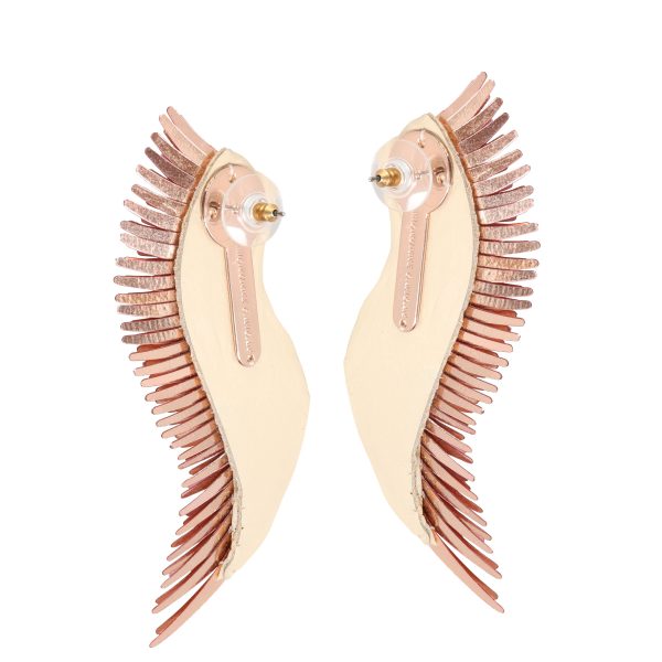 111730 bv Mignonne Gavigan Blush Rose Madeline Wing Earrings