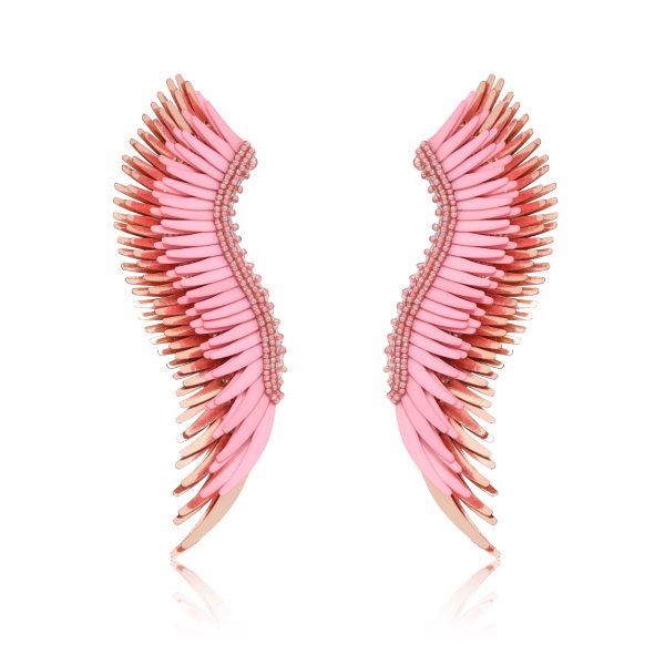 Mignonne Gavigan Blush Rose Madeline Wing Earrings Mignonne Gavigan Blush Rose Madeline Wing Earrings