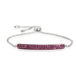 Effy Ruby ID Tag Bolo Bracelet in Sterling Silver Louis Vuitton Empreinte Pochette Mini Bag Black