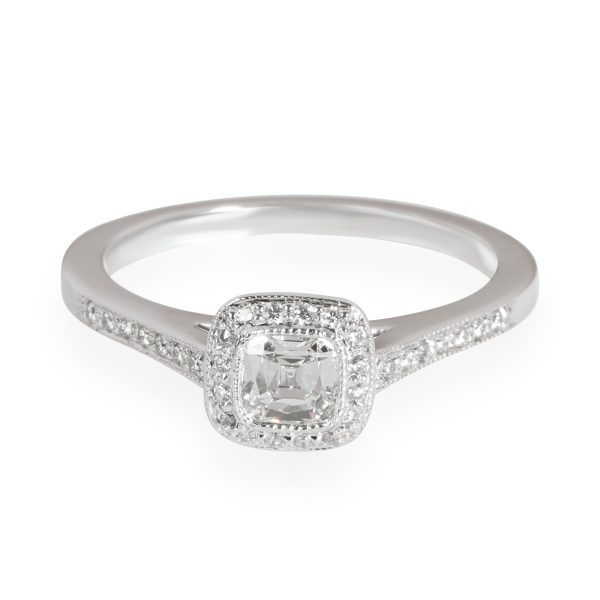 Tiffany Co Legacy Diamond Engagement Ring in Platinum G VVS1 042 CTW Tiffany Co Legacy Diamond Engagement Ring in Platinum G VVS1 042 CTW