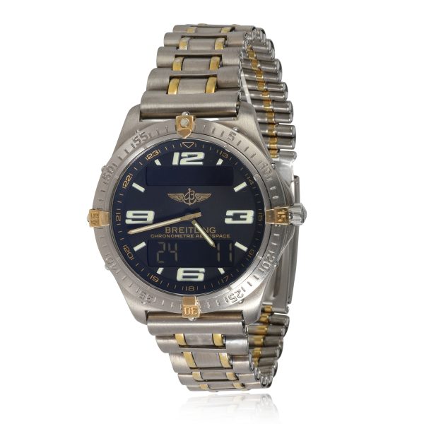 Breitling Aerospace F753787 Mens Watch in TitaniumYellow Gold Breitling Aerospace F753787 Mens Watch in TitaniumYellow Gold