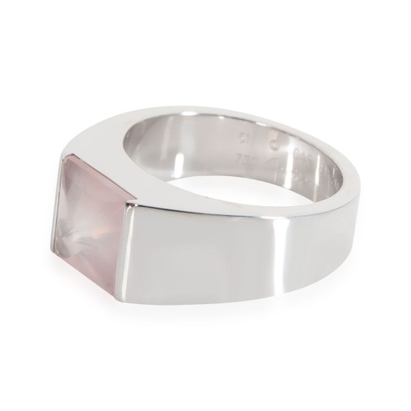 Cartier Cartier Tank 8 mm Wide Moonstone Fashion Ring in 18K White Gold