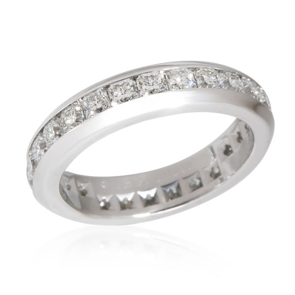 111795 pv Tiffany Co Lucida Diamond Eternity Band in Platinum 127 CTW