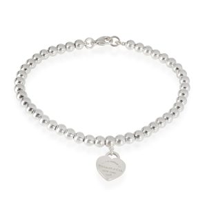 Return to Tiffany Heart Charm Bead Bracelet in Sterling Silver Louis Vuitton Damier Keepall 50 Bag