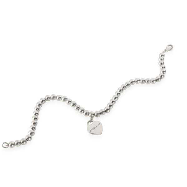 111796 pv Return to Tiffany Heart Charm Bead Bracelet in Sterling Silver