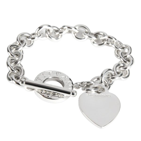 Tiffany Co Heart Tag Toggle Bracelet in Sterling Silver Tiffany Co Heart Tag Toggle Bracelet in Sterling Silver