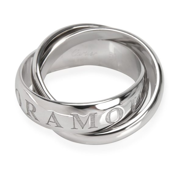 Cartier Amour Trinity Ring in 18K White Gold Cartier Amour Trinity Ring in 18K White Gold