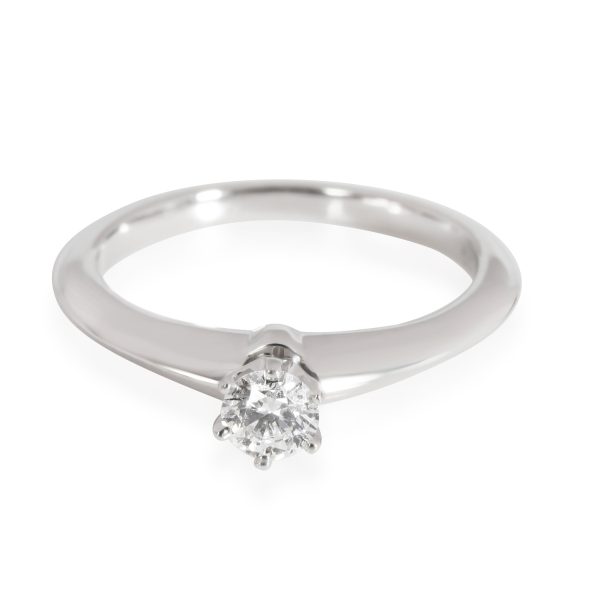 Tiffany Co Tiffany Co Diamond Engagement Ring in Platinum F VS1 021 CTW