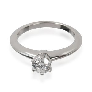 Tiffany Co Diamond Engagement Ring in Platinum G VS1 045 CTW Louis Vuitton Monogram Rayule Neverfull GM Tote Bag