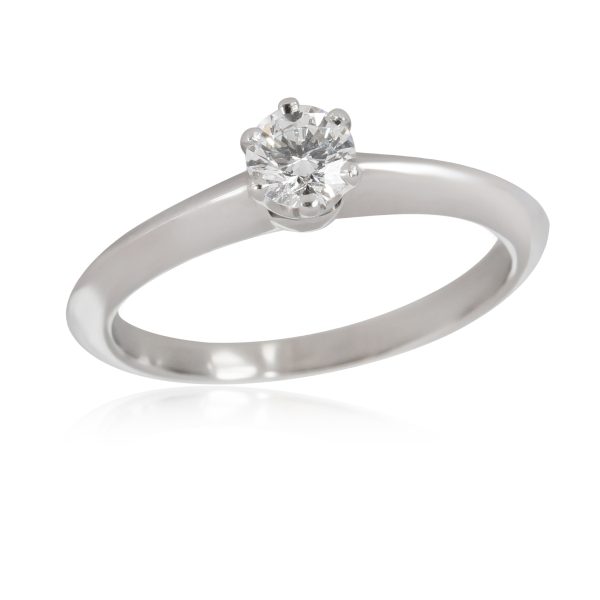 Tiffany Co Tiffany Co Diamond Engagement Ring in Platinum G VS1 026 CTW