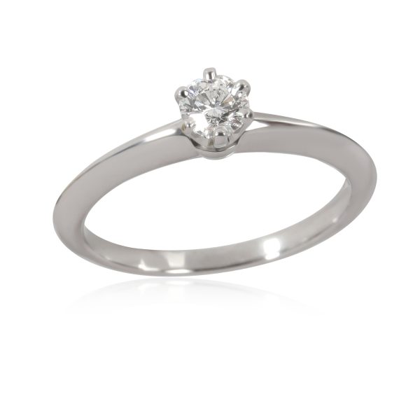 Tiffany Co Tiffany Co Diamond Engagement Ring in Platinum G VS1 024 CTW