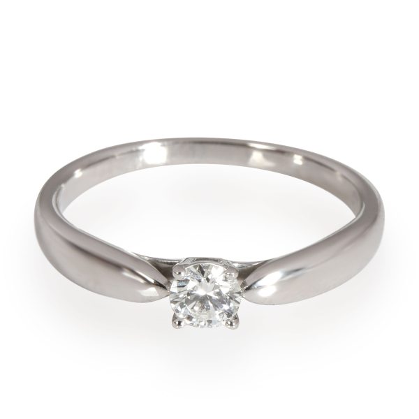 Tiffany Co Harmony Diamond Engagement Ring in Platinum I VS1 018 CT Tiffany Co Harmony Diamond Engagement Ring in Platinum I VS1 018 CT