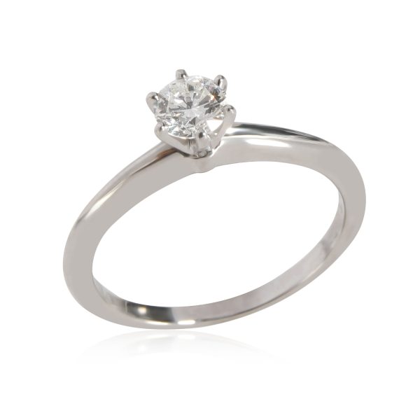 Tiffany Co Tiffany Co Diamond Solitaire Engagement Ring in Platinum H VS1 033 CTW