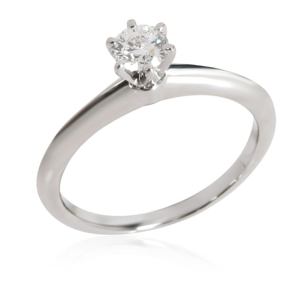 112118 pv a7c154a6 932b 48da aa14 cf3cdd877138 Tiffany Co Solitaire Diamond Engagement Ring in Platinum H VS1 028 CT