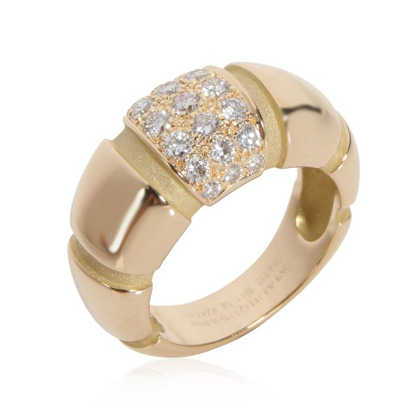 Mauboussin Nadja Diamond Ring in 18k Yellow Gold 064 CTW Mauboussin Nadja Diamond Ring in 18k Yellow Gold 064 CTW