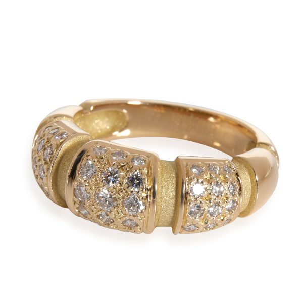 Ring Yellow Gold Mauboussin Nadja Diamond Ring in 18k Yellow Gold 079 CTW