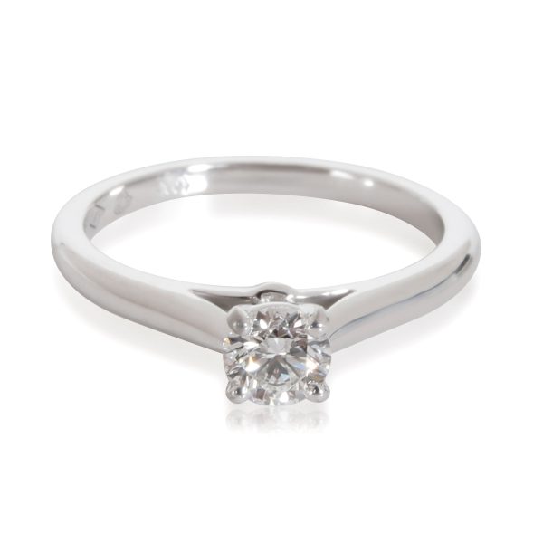 Cartier 1895 Diamond Engagement Ring in Platinum D VVS1 029 CTW Cartier 1895 Diamond Engagement Ring in Platinum D VVS1 029 CTW