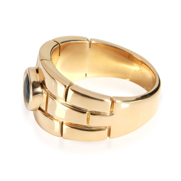 Cartier Cartier Panthere Sapphire Ring in 18K Yellow Gold