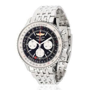 Breitling Navitimer GMT AB044121BD24 Mens Watch in Stainless Steel Order Tracking