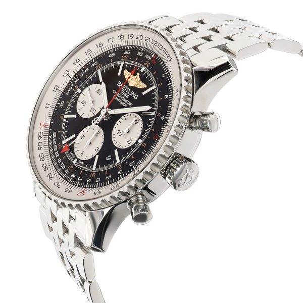 112322 rv Breitling Navitimer GMT AB044121BD24 Mens Watch in Stainless Steel