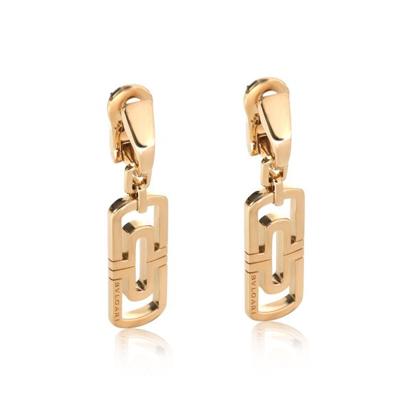 BVLGARI Parentesi Drop Earrings in 18K Yellow Gold BVLGARI Parentesi Drop Earrings in 18K Yellow Gold