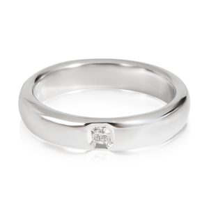 Tiffany Co Classic Lucida Diamond Wedding Band in Platinum 005 Ctw Hermès Natural Vache Liegee Azap Compact Wallet PHW