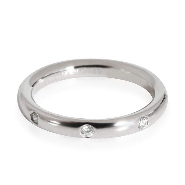 Van Cleef Arpels Tendrement Etoiles Diamond Wedding Band in Platinum 006 CTW Van Cleef Arpels Tendrement Etoiles Diamond Wedding Band in Platinum 006 CTW