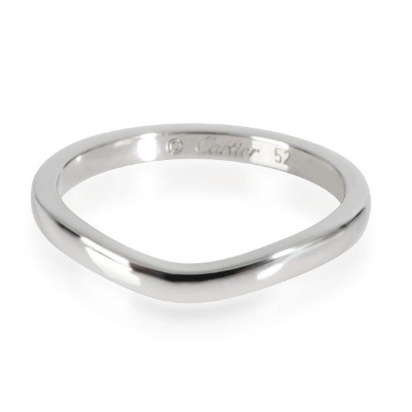 Cartier Ballerine Curved Wedding Band in Platinum Cartier Ballerine Curved Wedding Band in Platinum