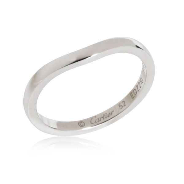 112388 pv 3c54b89f 8c58 487a b435 443490da68f1 Cartier Ballerine Curved Wedding Band in Platinum