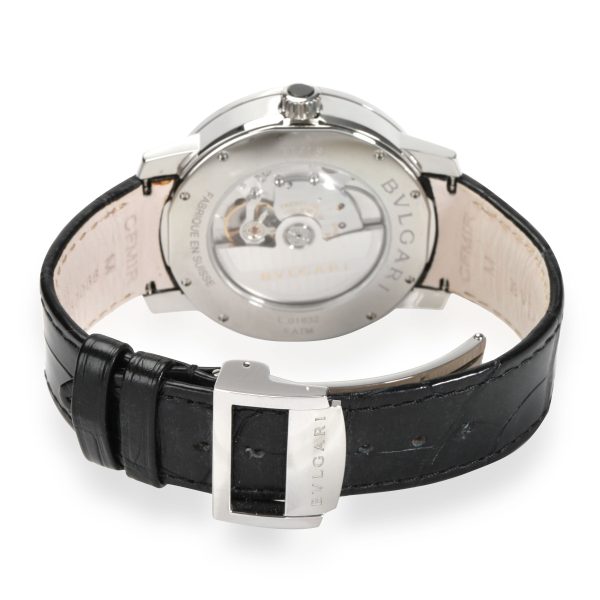 112479 bv BVLGARI Bvlgari SoloTempo 101867 BB 41 S Mens Watch in Stainless Steel