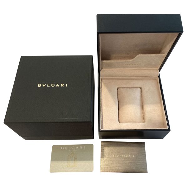 112481 box 1df9976f 0443 44d0 b924 490460e9633c BVLGARI Diagono 102307 DG 41 SMC Mens Watch in Magnesium