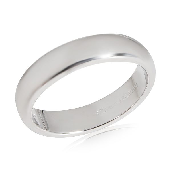 Platinum Wedding Band Tiffany Co Classic Plain Wedding Band in Platinum