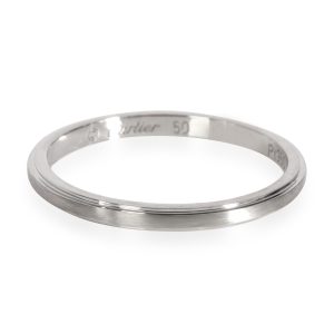 Cartier DAmour Wedding Band in Platinum Cart