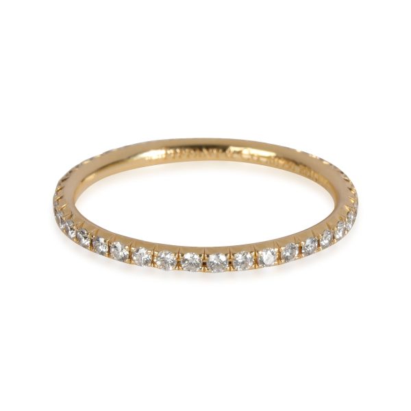 Tiffany Co Metro Diamond Band in 18K Yellow Gold 03 CTW Tiffany Co Metro Diamond Band in 18K Yellow Gold 03 CTW