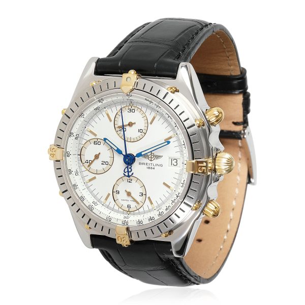 Breitling Chronomat B13048 Mens Watch in 18kt Stainless SteelYellow Gold Breitling Chronomat B13048 Mens Watch in 18kt Stainless SteelYellow Gold