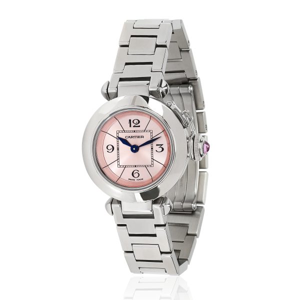 Cartier Miss Pasha W3140008 Womens Watch in Stainless Steel Cartier Miss Pasha W3140008 Womens Watch in Stainless Steel