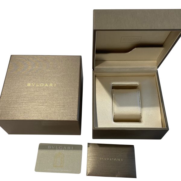 112621 box BVLGARI B Zero 101035 BZ 22 S Womens Watch in Stainless Steel